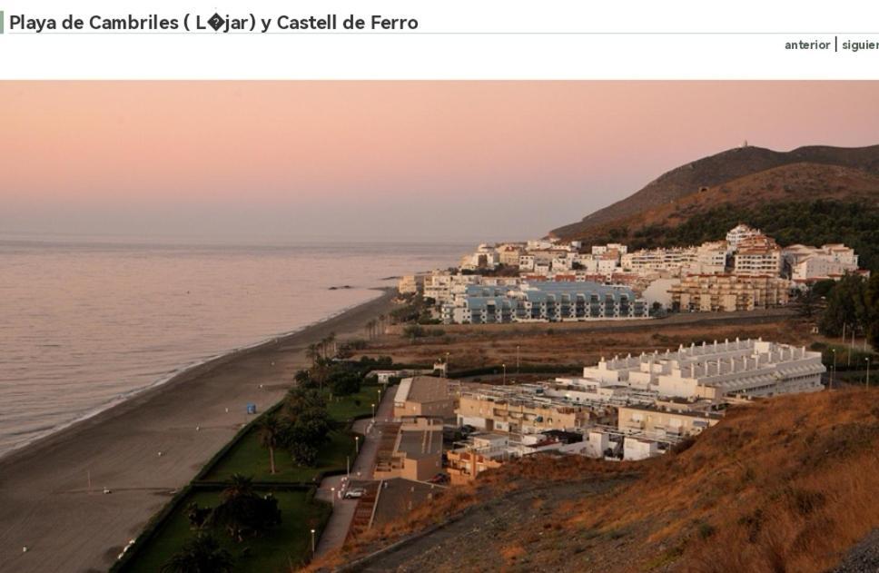 Apartamento Casa Angeles Castell de Ferro Exterior foto